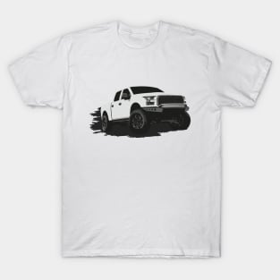White Raptor pickup T-Shirt